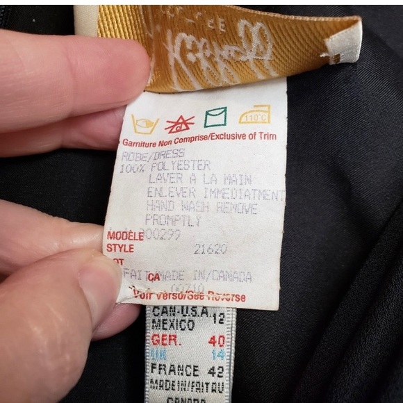 Joseph Ribkoff “Marilyn Monroe” Pleated Cocktail Dress with Rhinestone Belt - Picture 13 of 16